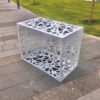 Решетка для кондиционера 500x850x650 Koral Stand Flowers