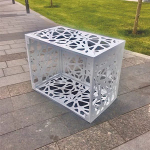 Решетка для кондиционера 500x850x650 Koral Stand Flowers