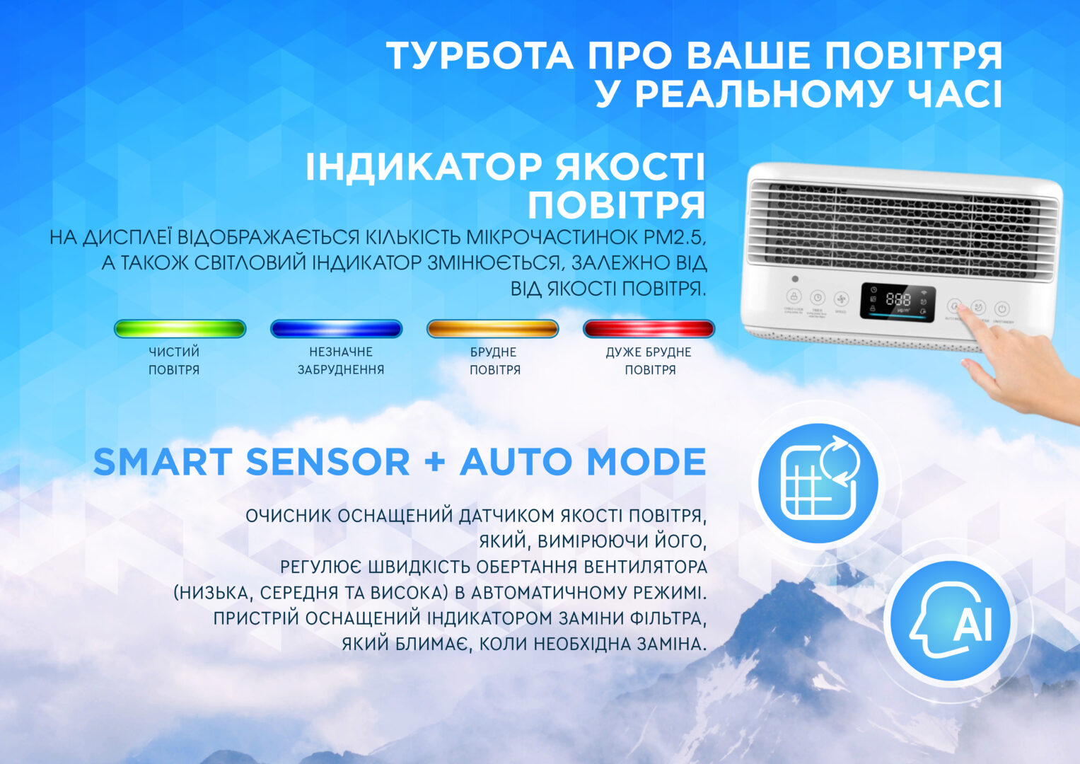 CH-P36W5 Alps купить очиститель для воздуха
