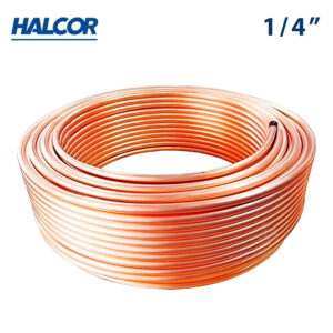Медная трубка 1/4″ (6,35 x 0,76мм) Halcor, Греция – бухта 50 метров